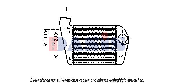 AKS DASIS Kompressoriõhu radiaator 487031N